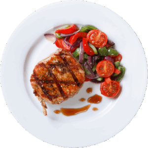 Salmon Beef Stack